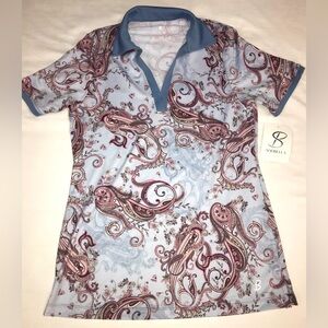 NWT Sofibella short sleeve Golf shirt